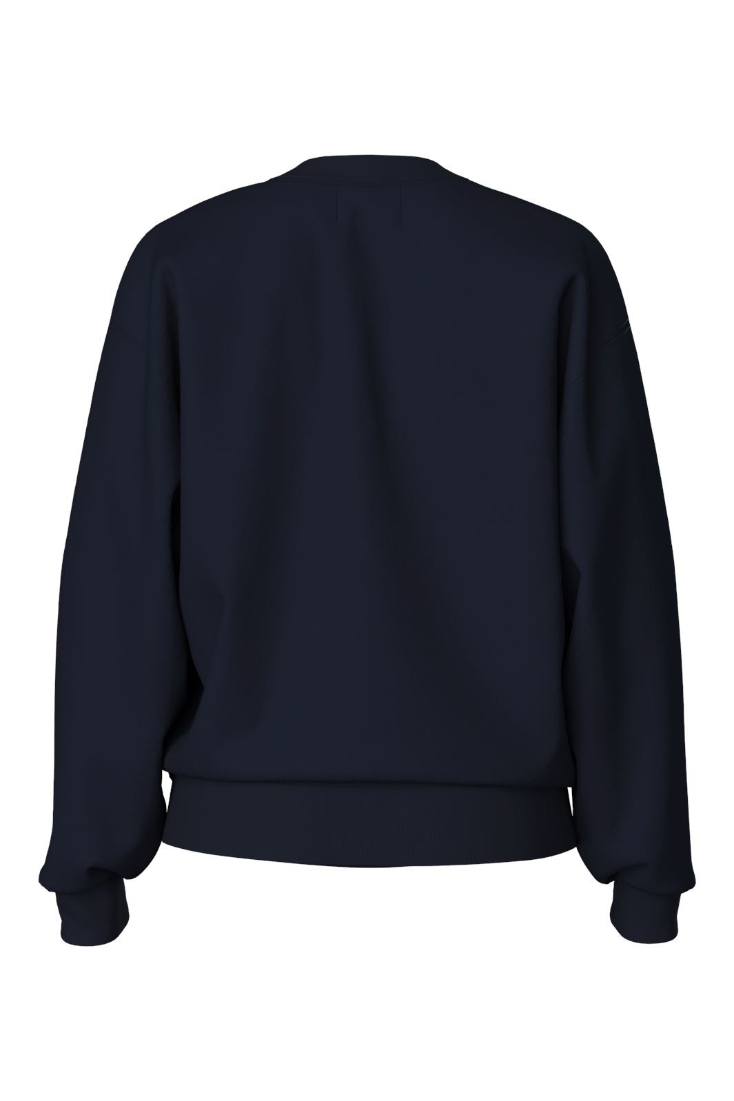 Pieces - Pcchilli Ls Oversized Sweat - 4701540 Sky Captain