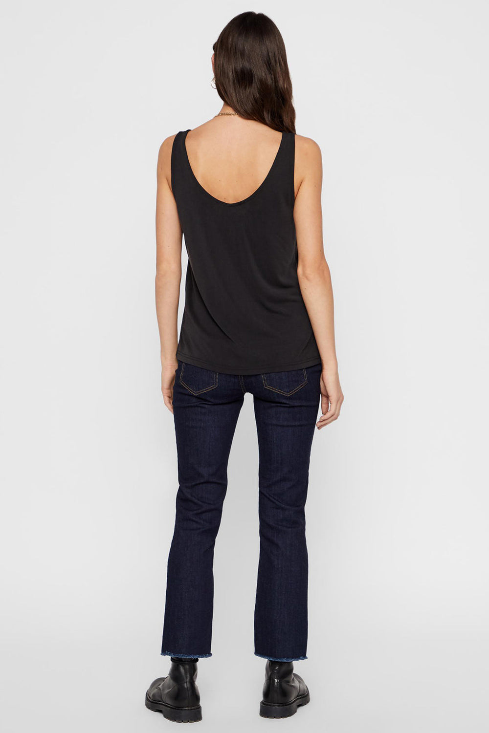 Pieces - PcKamala Tank Top - Black Toppe 