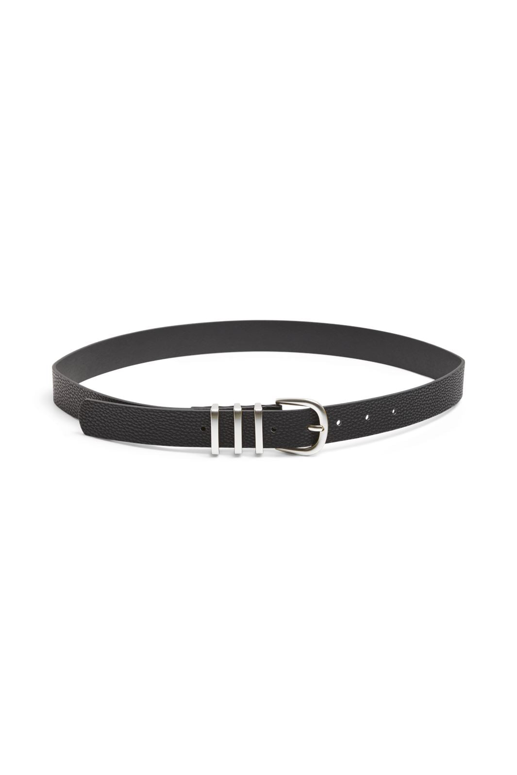 Pieces - Pclea Jeans Belt - 2709797 Black Black W/Silver