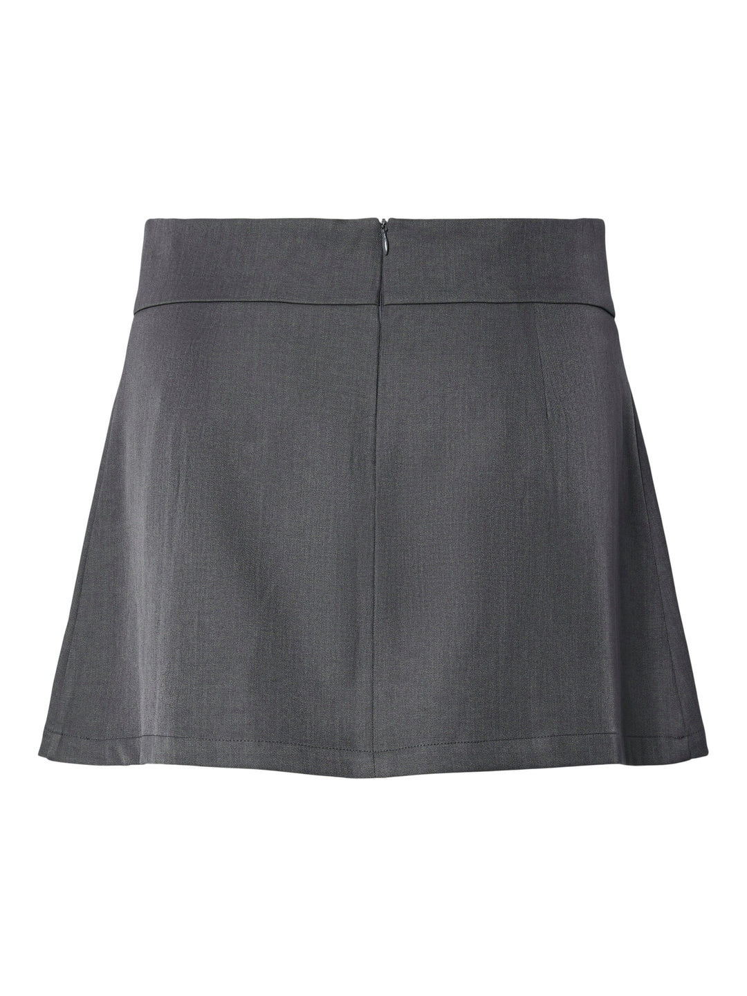 Pieces - Pcnadina Short Skirt Fsy - 4850911 Concrete Grey Nederdele 