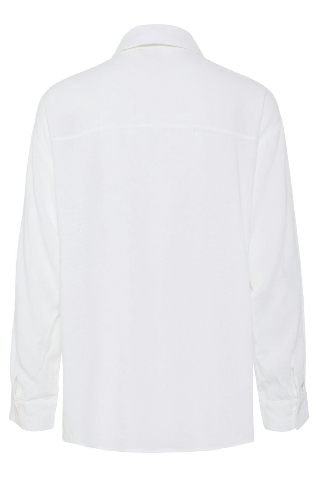 Pieces - Pcpia Ls Loose Shirt - 4648857 Bright White