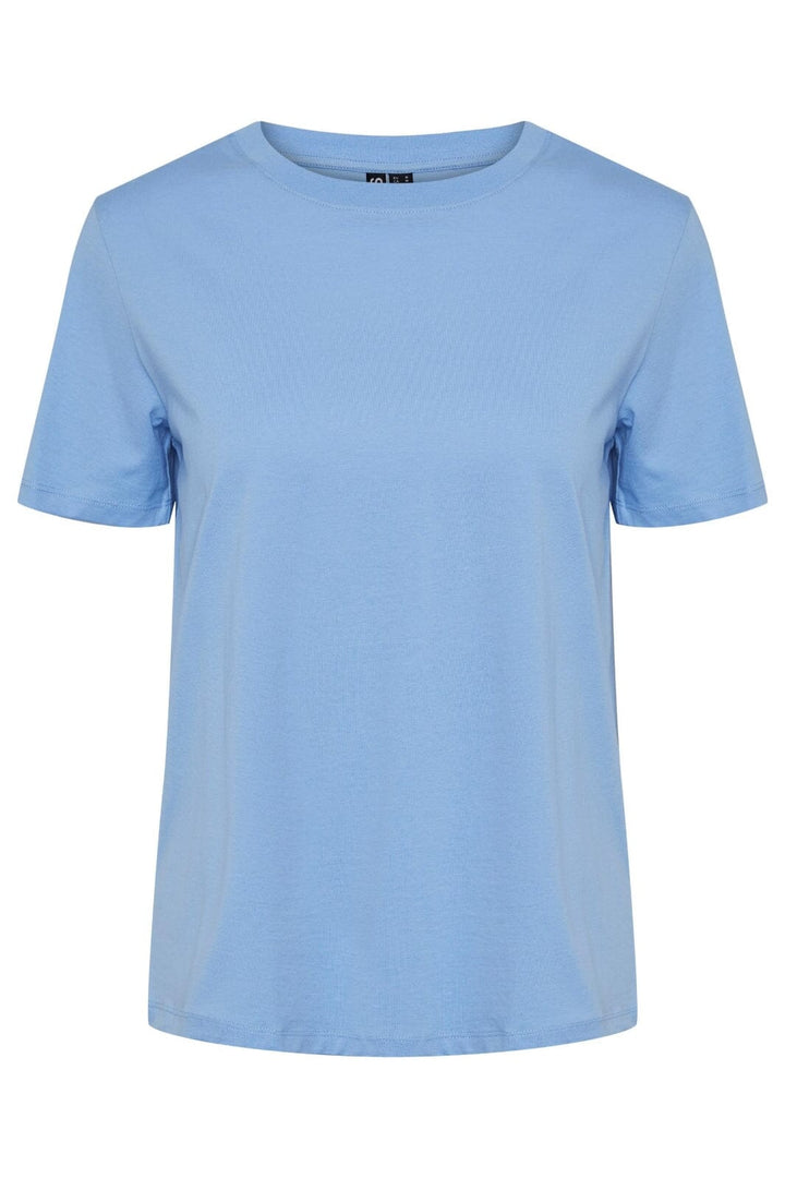 Pieces - Pcria Ss Solid Tee - 4280202 Vista Blue T-shirts 