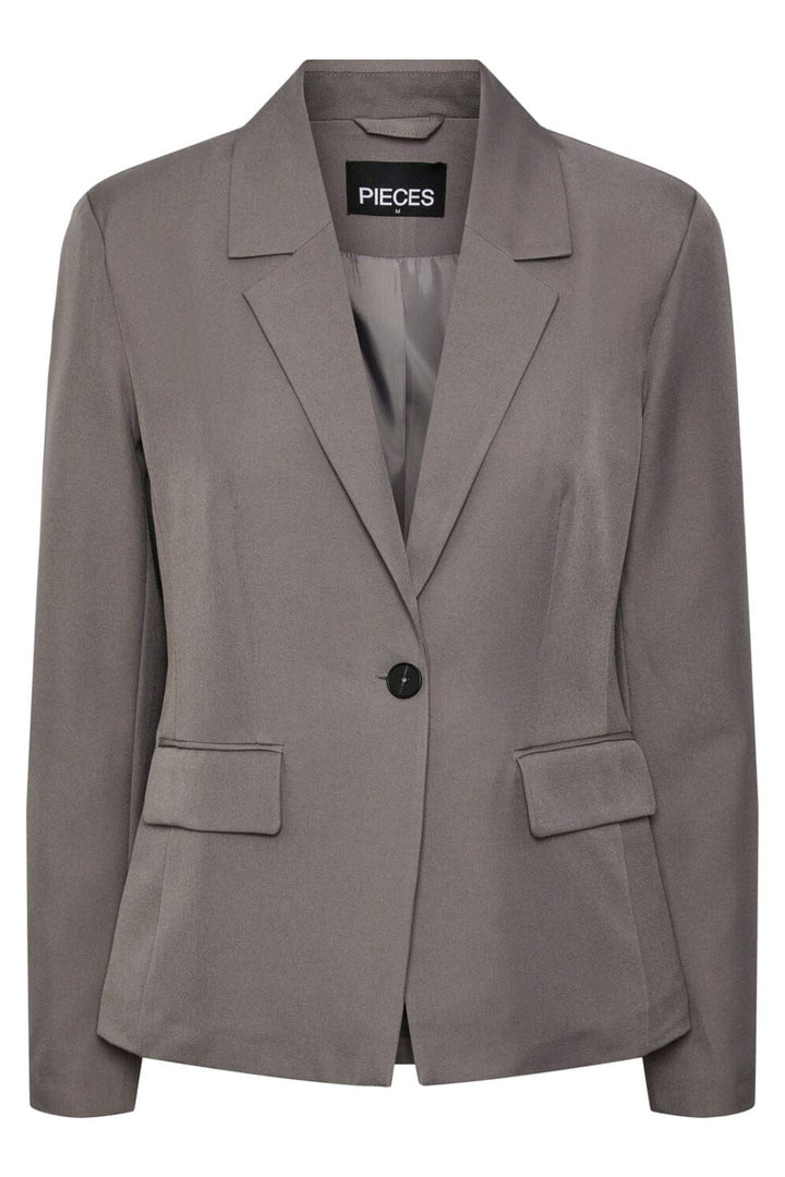 Pieces - Pcsimone Ls Fitted Blazer - 4396297 December Sky Blazere 