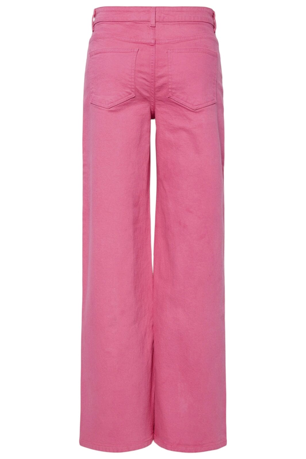 Pieces - Pcsvala Wide Denim Jeans - 4693627 Pink Lemonade