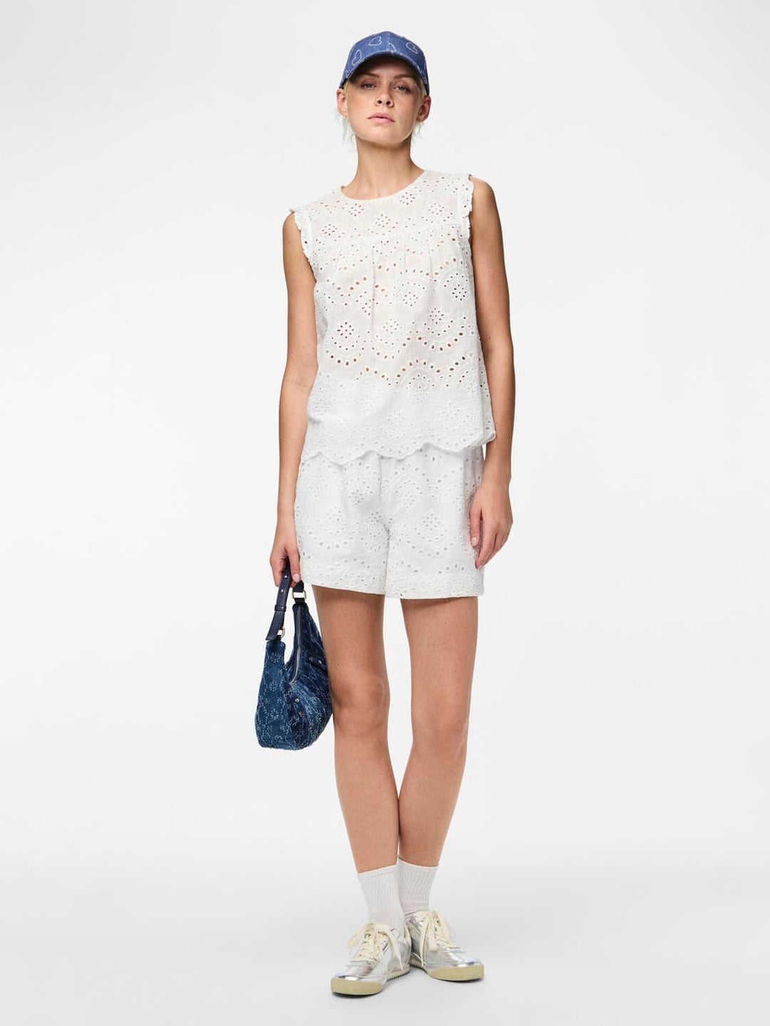 Pieces - Pcvilde Shorts - 4649434 Bright White Shorts 