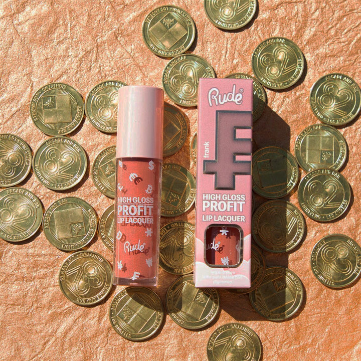 Rude Cosmetics - High Gloss Profit Lip Lacquer Frank - Lipgloss 