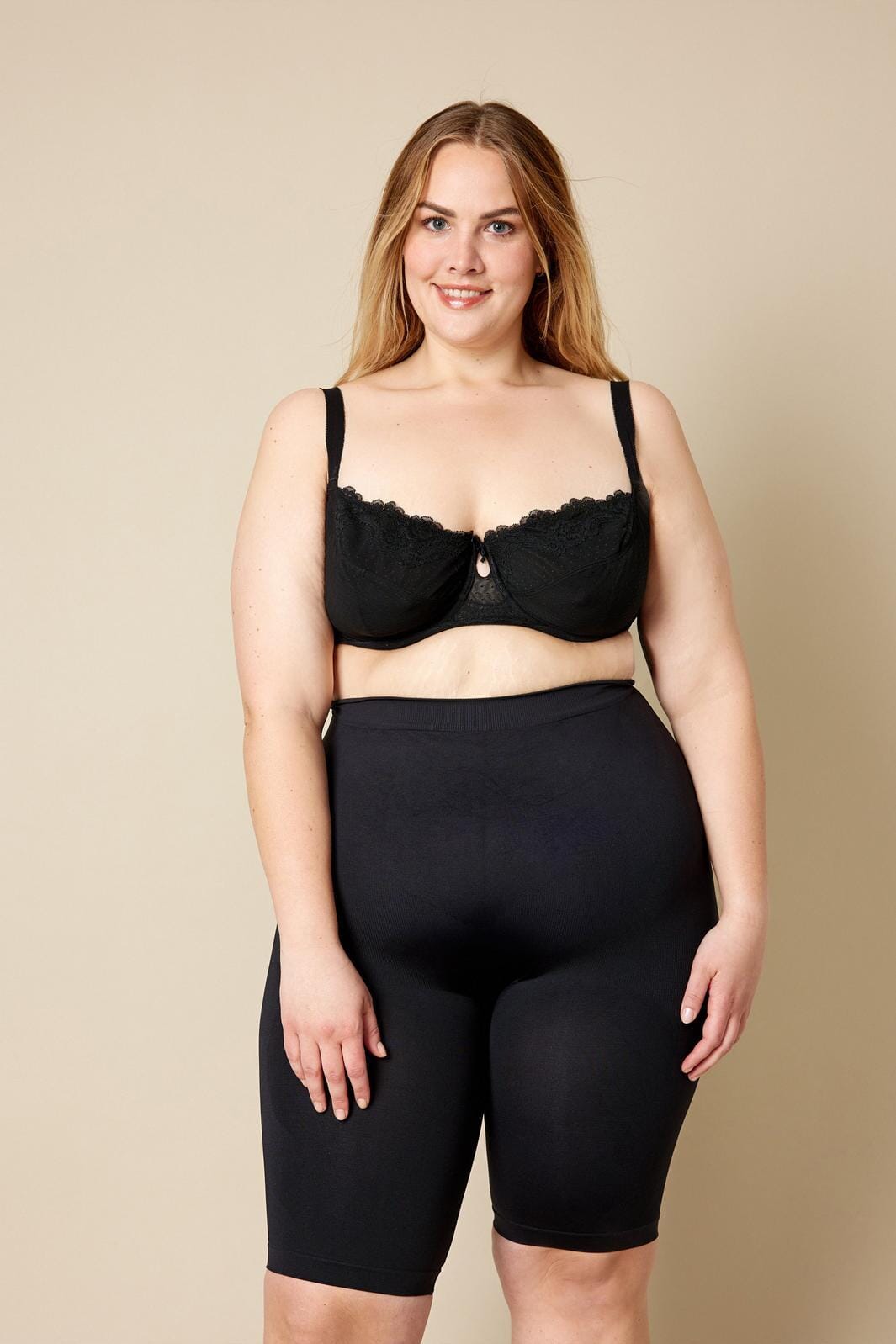 Shabes - Shapewear lange shorts - Black Shorts 