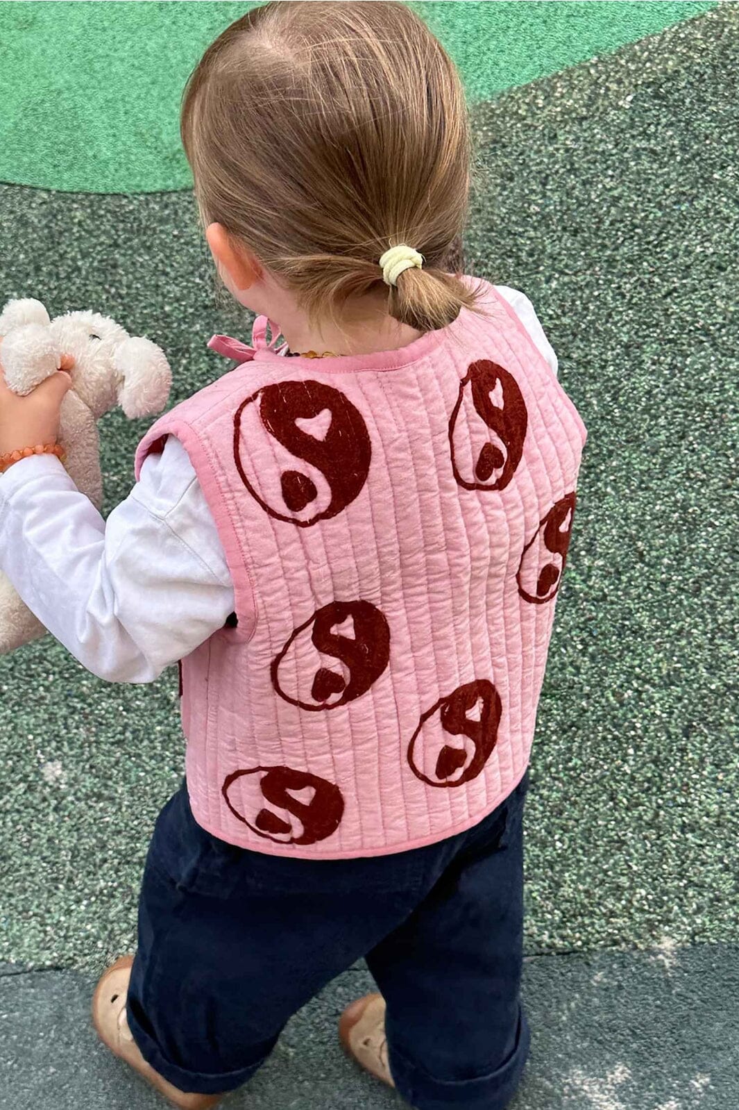 Sissel Edelbo - Honey MINI Vest SE 1524 - Yin & Yang Pink