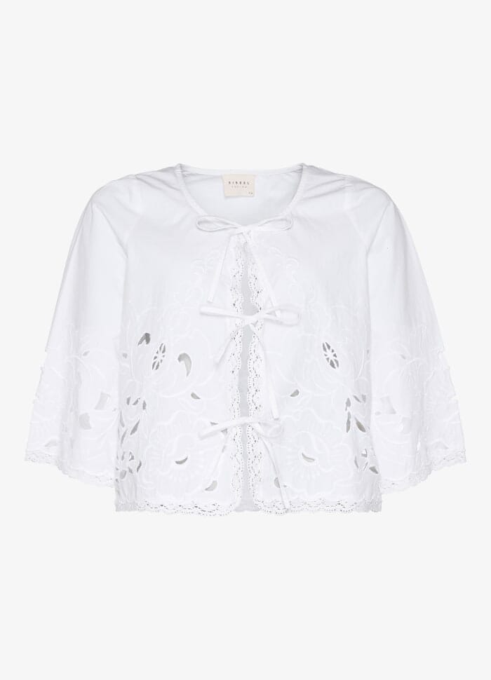 Sissel Edelbo - Yin Organic Cotton Top SE 1250 - Ecru Toppe 