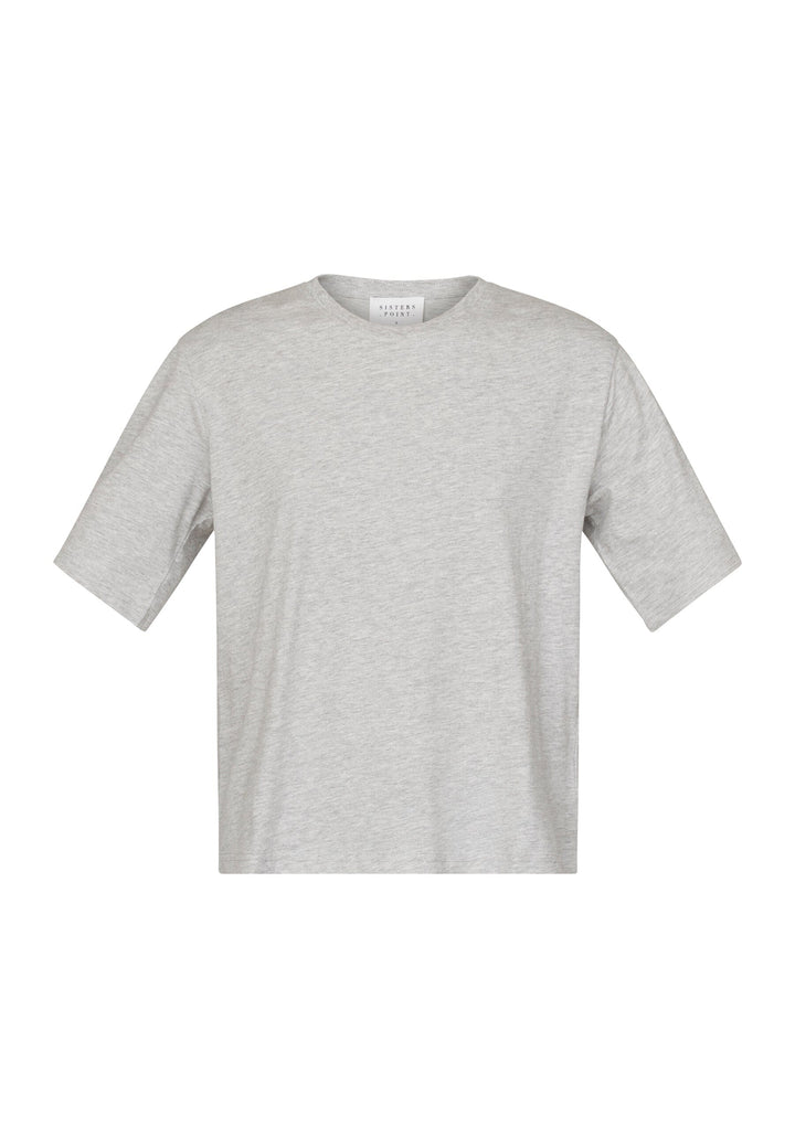 Sisters Point - Heda-Loose.Ss1 - 058 L. Grey Mel. T-shirts 