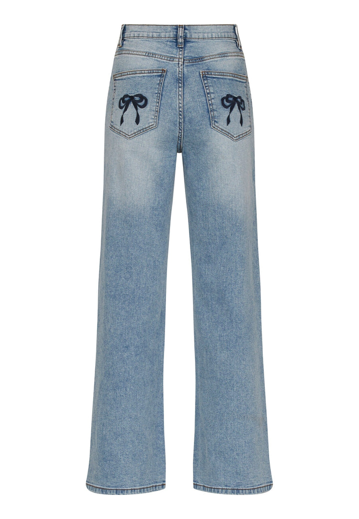 Sisters Point - Owi-W.Je9 - 410 L. Blue Wash/Navy Jeans 