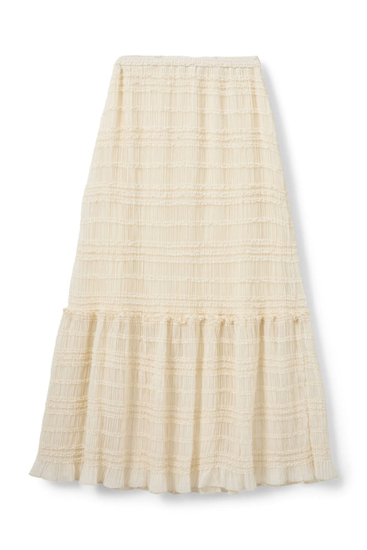 Sofie Schnoor - Maxwellsw Skirt S251366 - 0101 - Off White Nederdele 