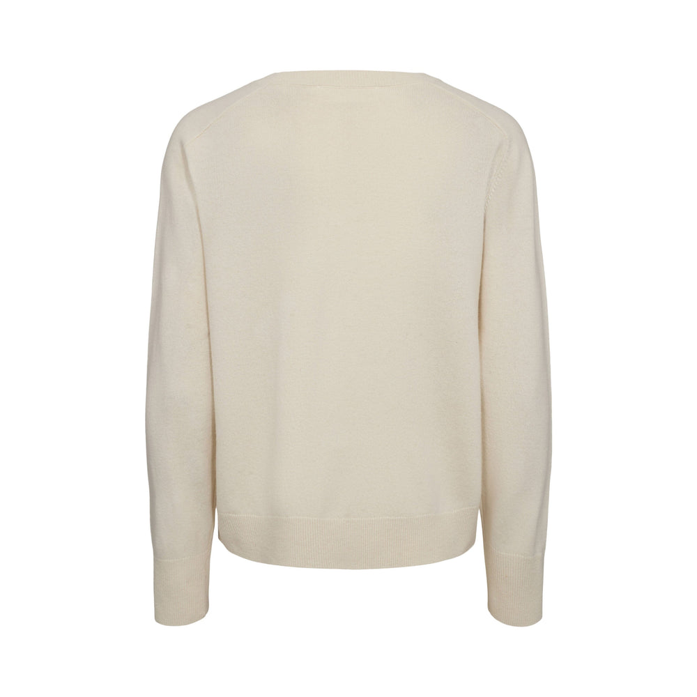 Sofie Schnoor - Pullover - 101 Off White Strikbluser 