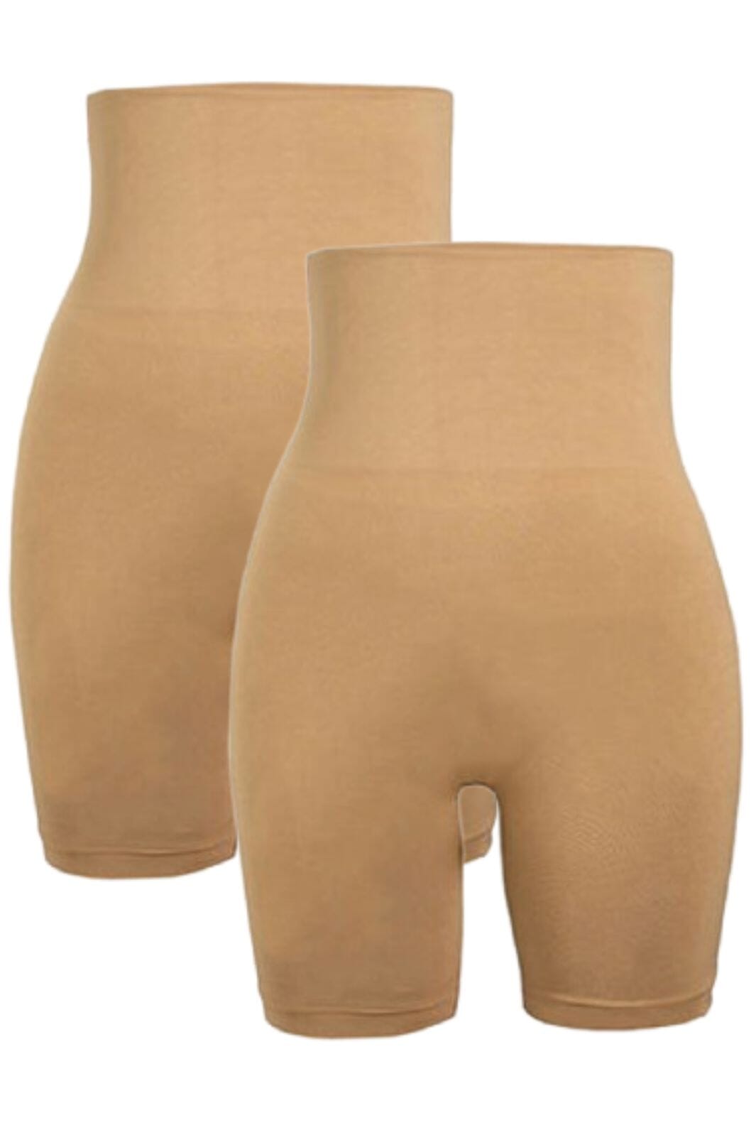 Soft basic - Soffi High shorts 2 pak - nude Shorts 