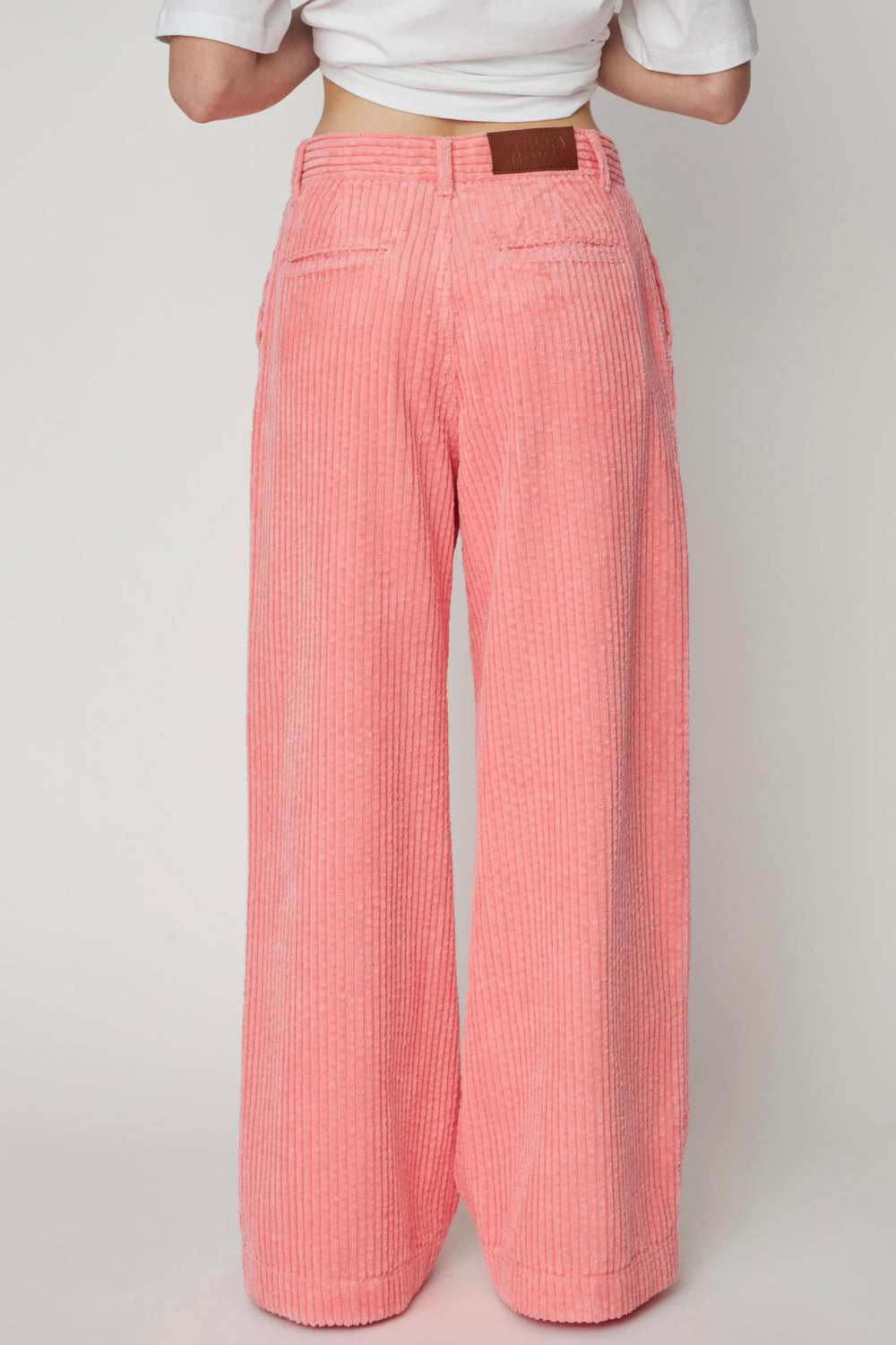 Stella Nova - Corduroy Long Pants - 567 Amazing Pink Bukser 