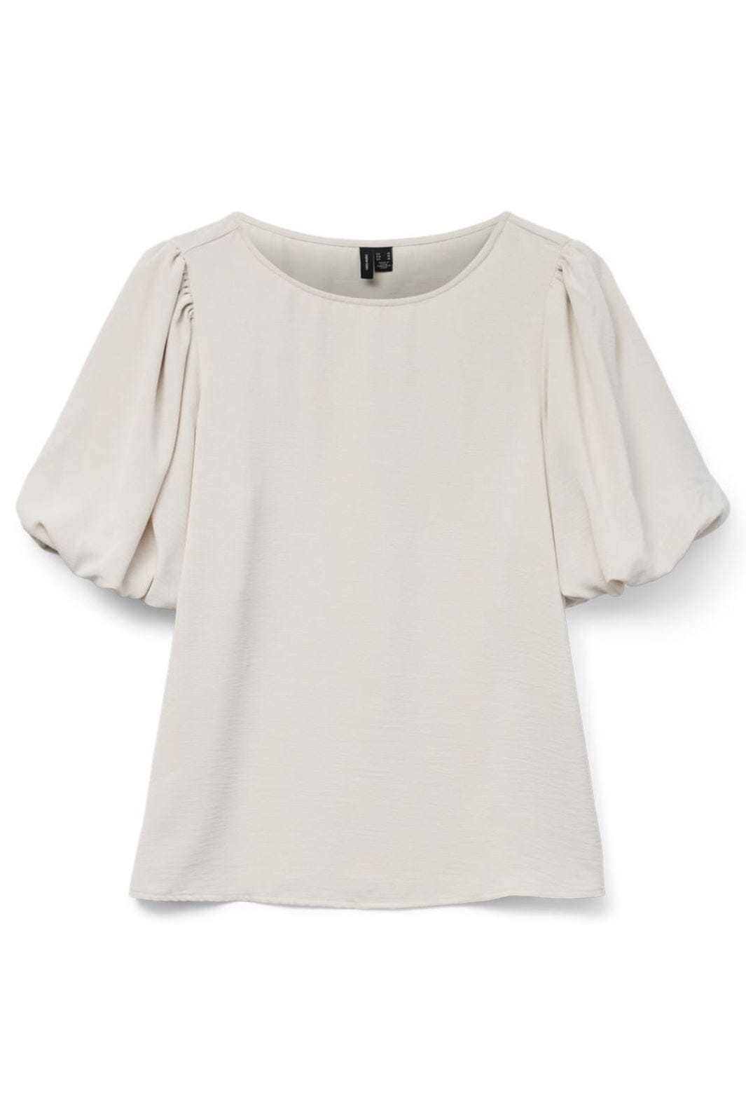 Vero Moda - Vmalva Ballon Sleeve Top - 4714035 Pumice Stone