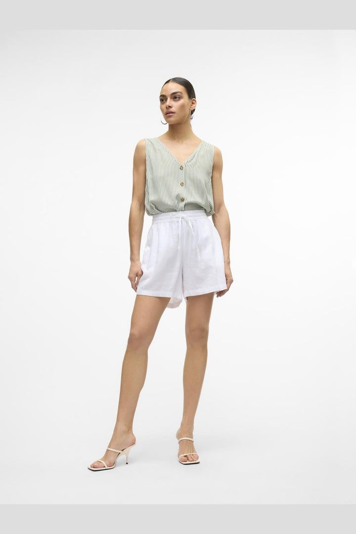 Vero Moda - Vmlinn Shorts - 4467419 Snow White