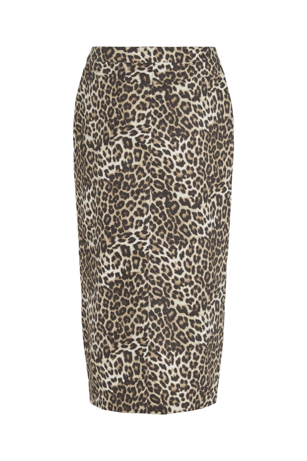 Vila - Vileonor Midi Leo Denim Skirt July/Lc - 4647465 Leopard