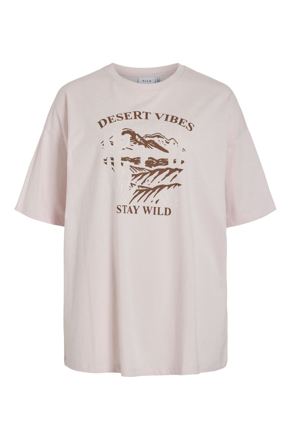 Vila - Visuna S/S T-Shirt - 4751869 Winsome Orchid Desert Vibes T-shirts 