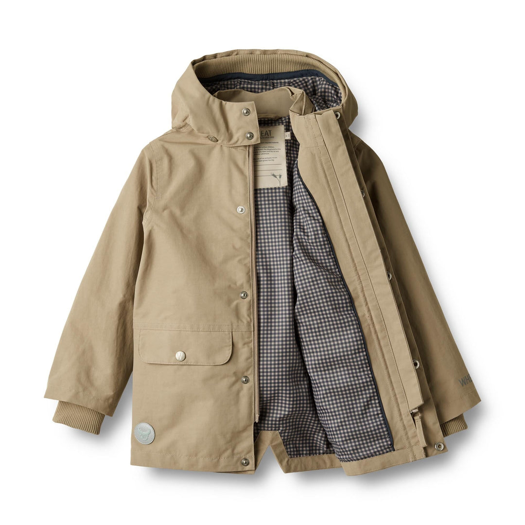 Wheat - Jacket Carlo Tech - 3239 Beige Stone Jakker 