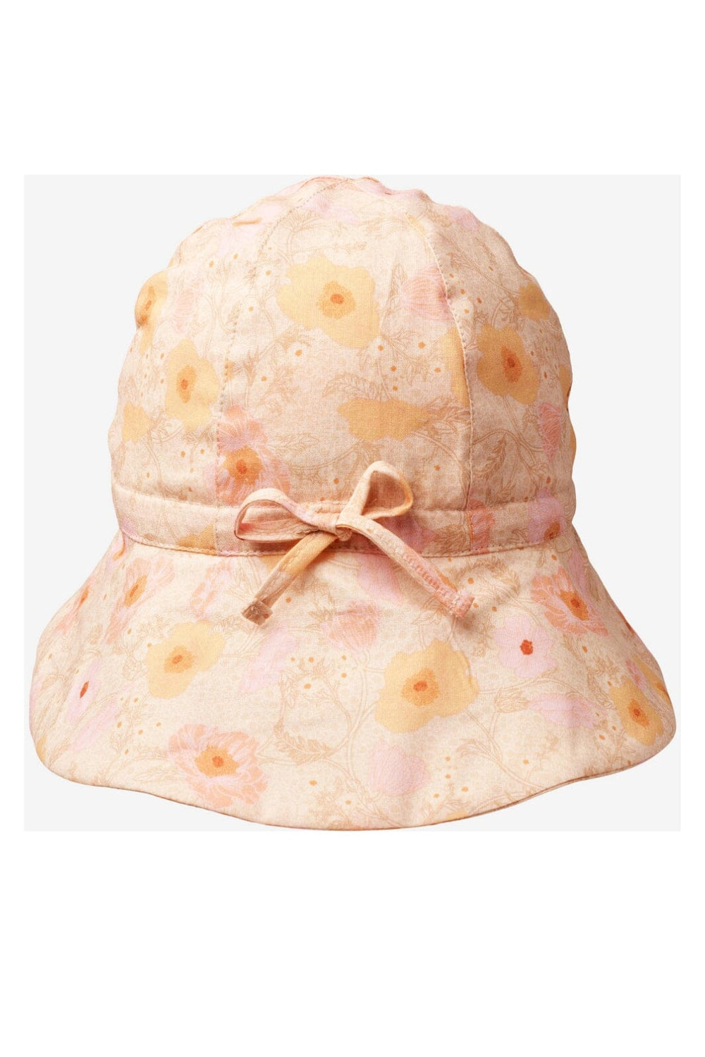 Wheat - Sun Hat Chloè - 9061 Alabaster Flower Bobbles Hatte 