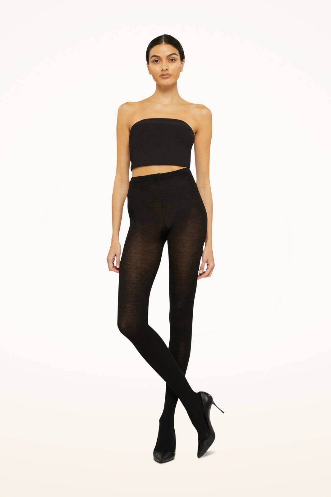 Wolford - Merino Tights - Black Strømpebukser 