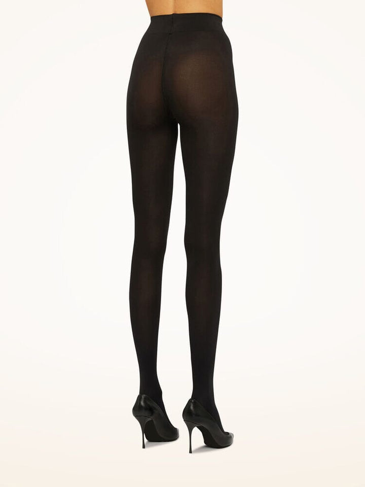 Wolford - Velvet de Luxe 66 Tights - Black Strømpebukser 