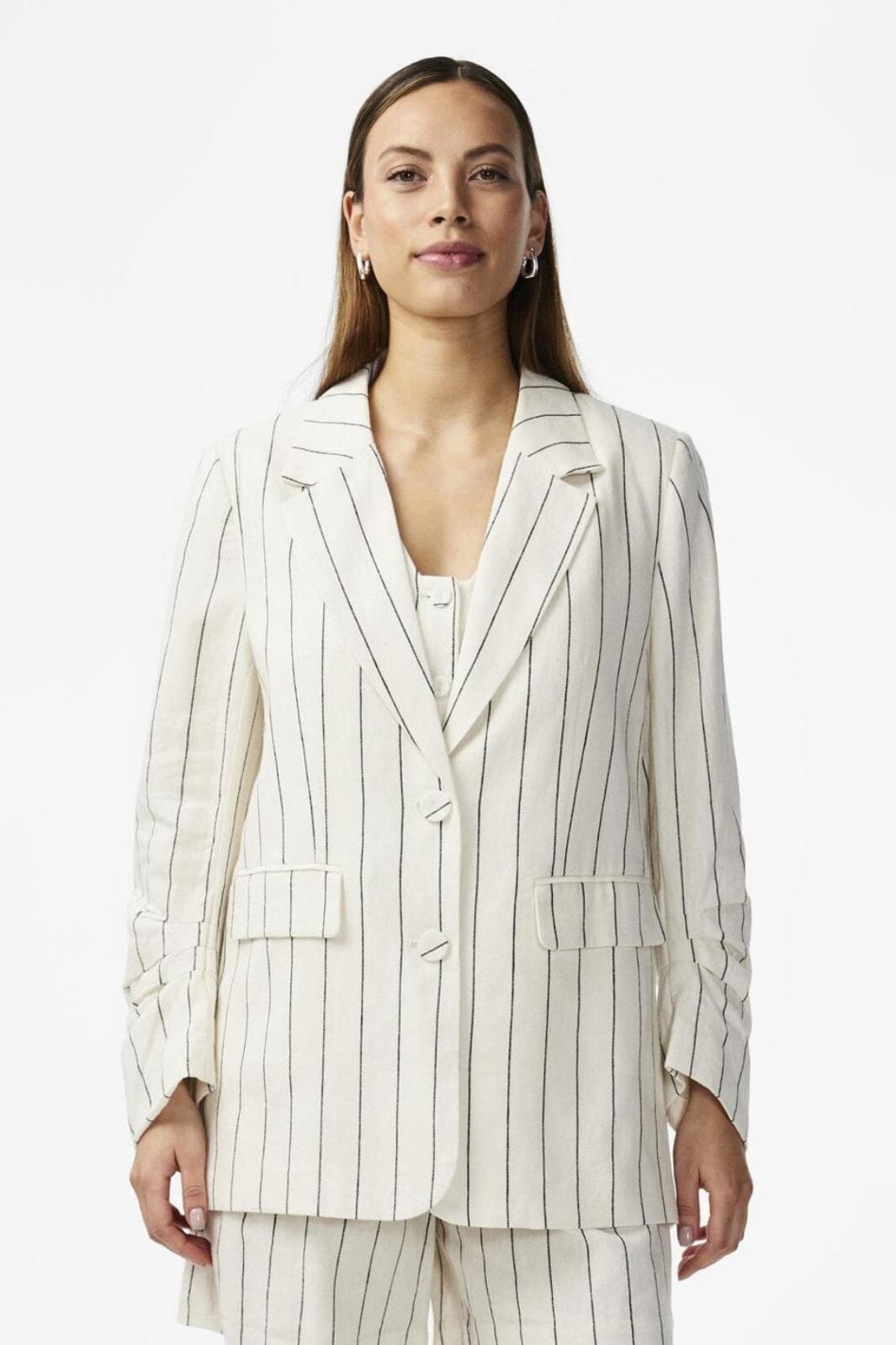 Y.A.S - Yasaliva Ls Blazer - 4457802 Star White Black Blazere 