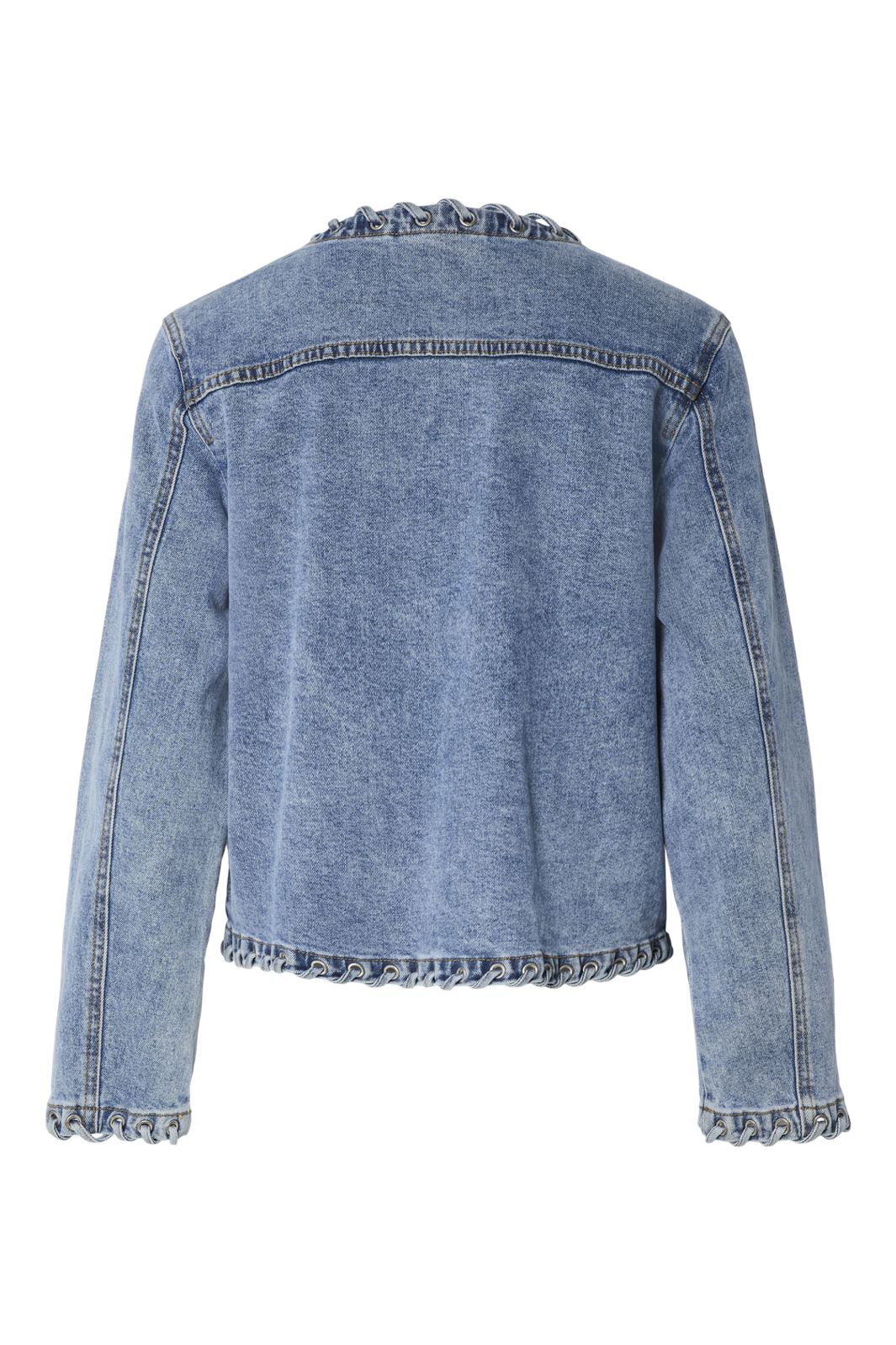 Y.A.S - Yaseyla Ls Denim Jacket - 4811543 Medium Blue Denim