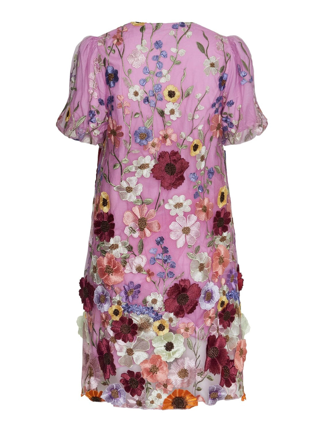 Y.A.S - Yasflowering Ss Dress - 4615689 Pink Lavender Flower Applications Kjoler 