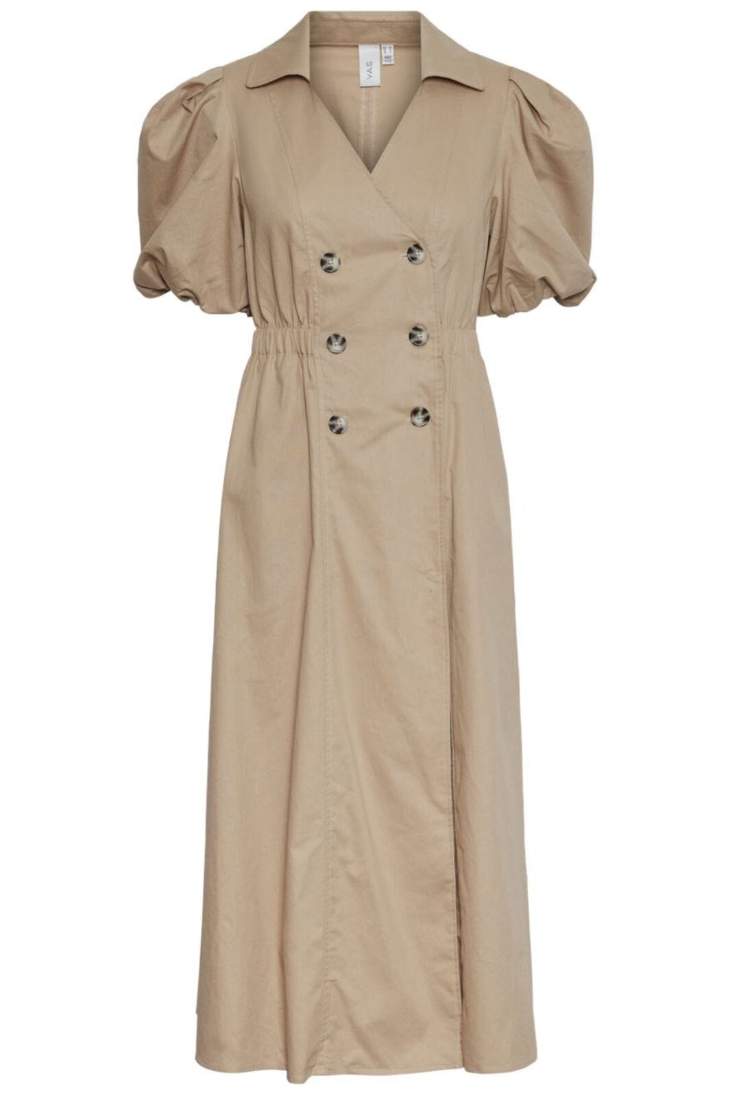 Y.A.S - Yastrench 2/4 Long Dress - 4463127 Ginger Root Kjoler 